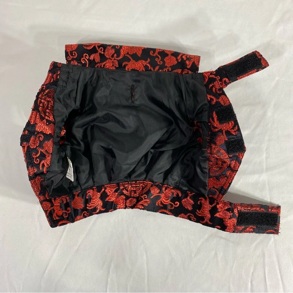 Doggidudes Chinese Traditional Brocade Dog Tai Chi Costume